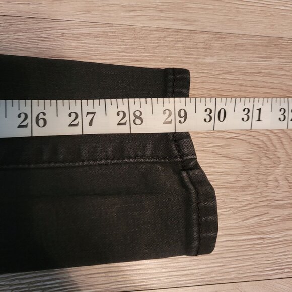 American Eagle Jeans 2 S Jegging Low Rise Super Stretch Black Wash Denim - Picture 8 of 10